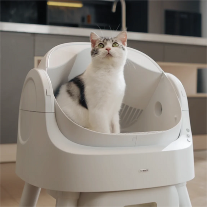 Petelier Autoscooper 11 Self-cleaning Smart Cat Litter Box - Automatic Cat Litter Box