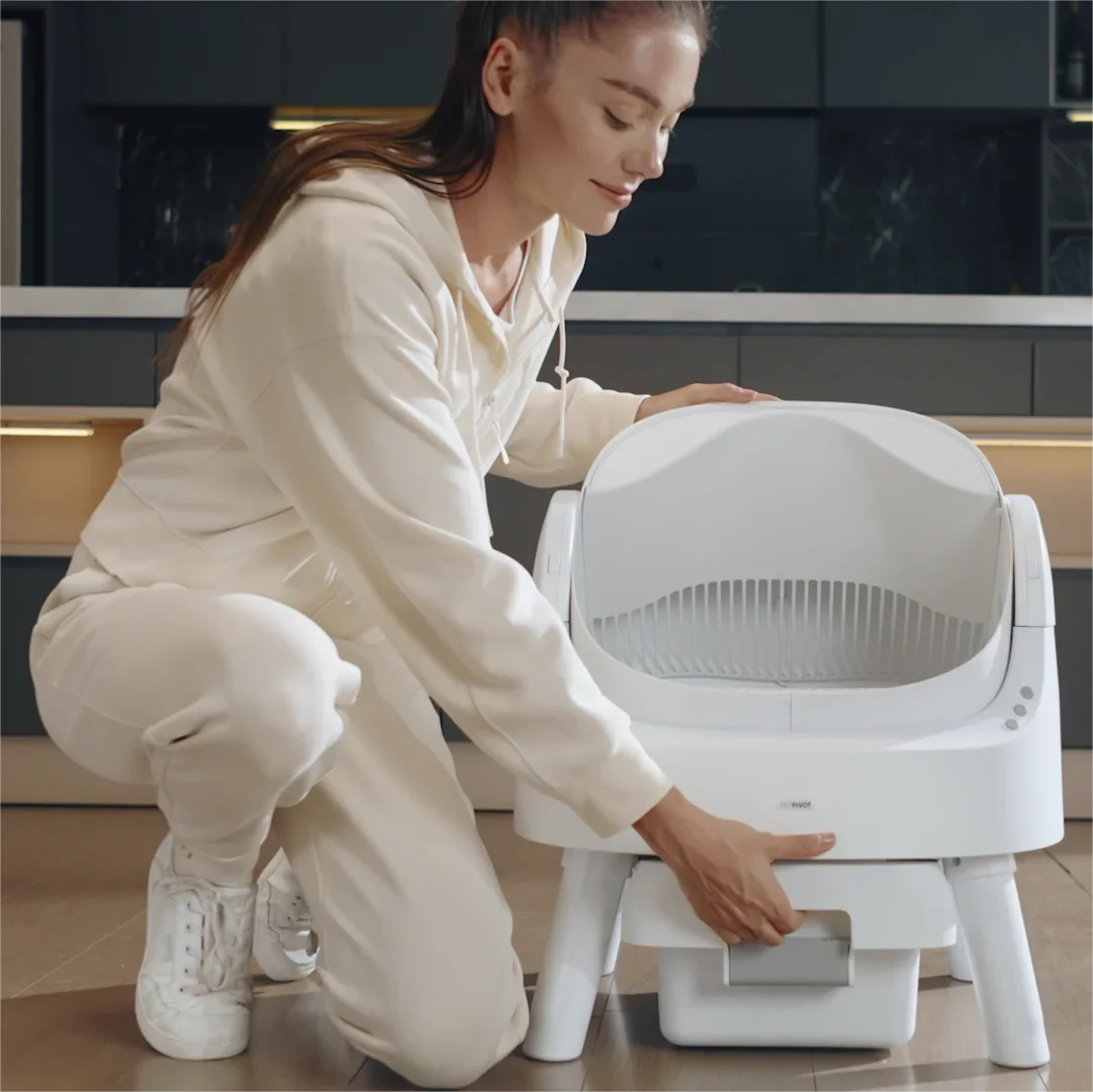 Petelier Autoscooper 11 Self-cleaning Smart Cat Litter Box - Automatic Cat Litter Box